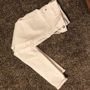 FINAL PRICE Express white jeggings size 6